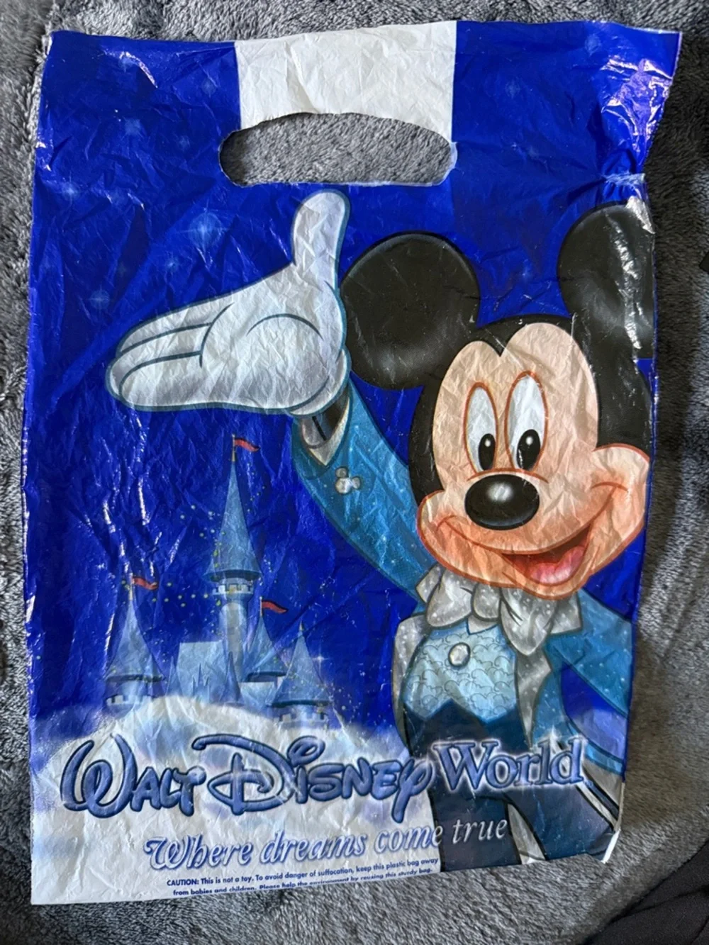Tinkerbell Pin with glitter wings. Disney Vintage 2007 trading pin. W Receipt